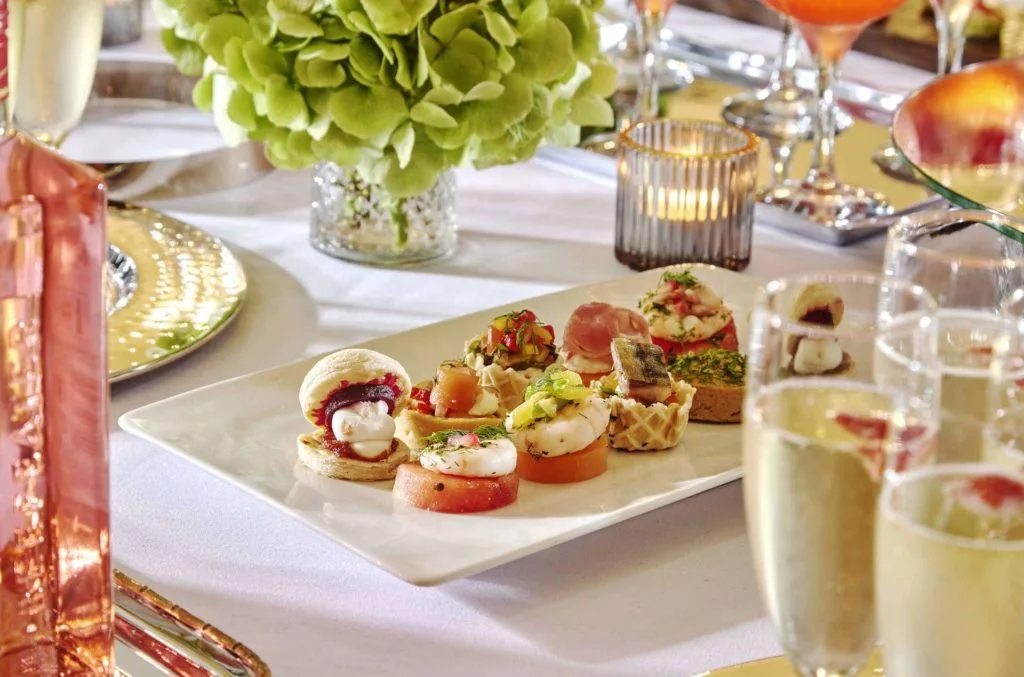 Wedding Canape Reception Parlour Lounge