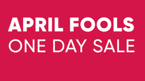 Bold text on red background announces 